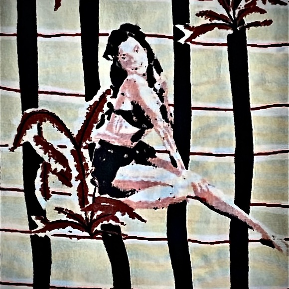 Aloha/Hawaiian Shirt featuring Bathing Beauties/Pin-Ups/Hotties - Picture 3 of 4